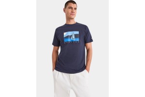 Nautica Tay T-Shirt D férfi pamut póló
