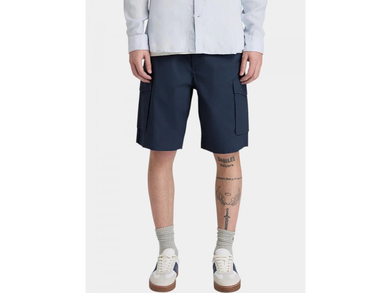 Timberland Poplin Cargo Short – férfi sötétkék