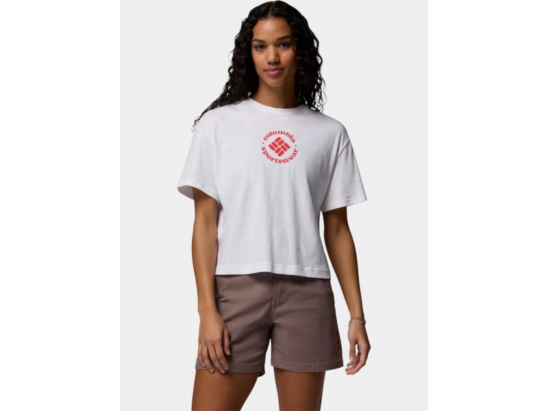 Columbia Rolling Bend női croppolt póló