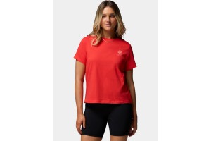 Columbia Rolling Bend női mintás rövid ujjú póló