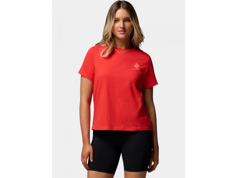 Columbia Rolling Bend női mintás rövid ujjú póló