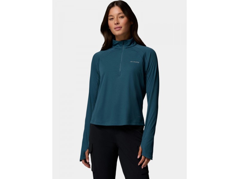 Columbia Stealth Spring női félcipzáras hosszú ujjú felső