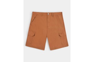 TBS Vidalber D férfi rövidnadrág - barna, 100% pamut