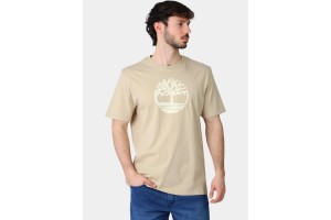 Timberland férfi Tree Logo rövid ujjú póló – szürke