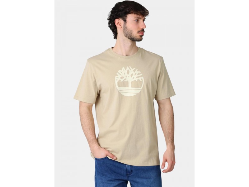 Timberland férfi Tree Logo rövid ujjú póló – szürke