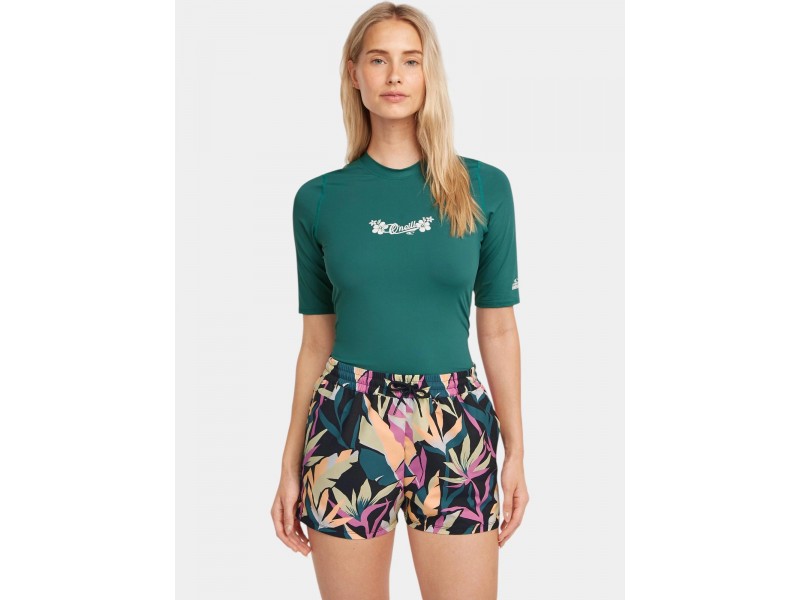 O'Neill Essentials női virágos swimshort – elölnézet