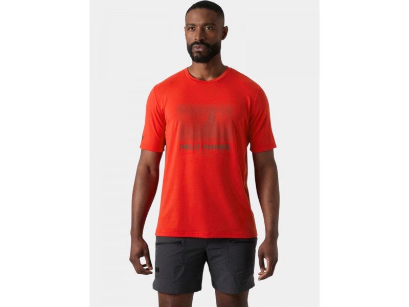 Helly Hansen Hp Race férfi póló - grafikus nyomattal