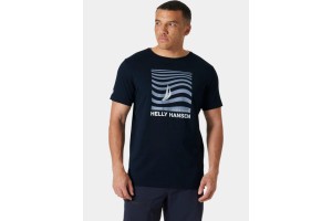 Helly Hansen Shoreline T-Shirt 3.0 D férfi póló elölnézet