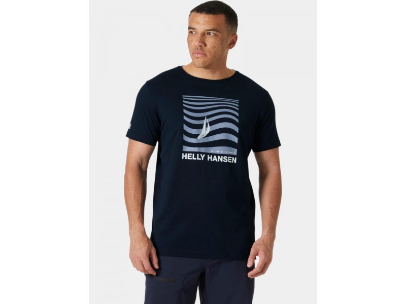 Helly Hansen Shoreline T-Shirt 3.0 D férfi póló elölnézet