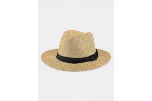 Barts Aveloz férfi szalmakalap - homok szín