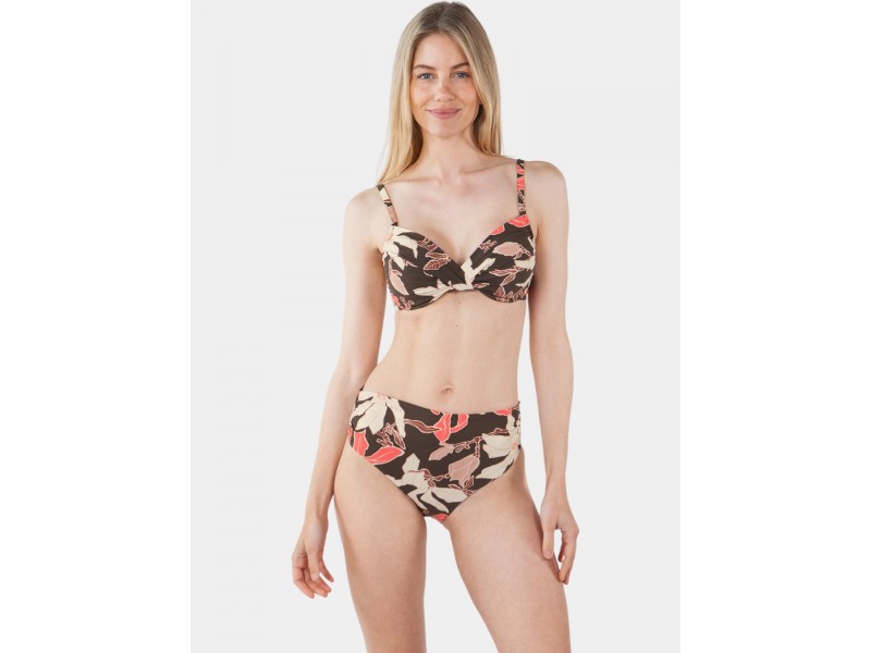 Barts Camolo Underwire D barna bikini felső