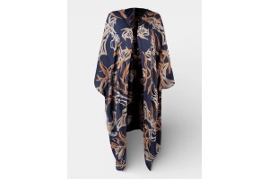 Barts Navyo Kimono női sötétkék strandruha