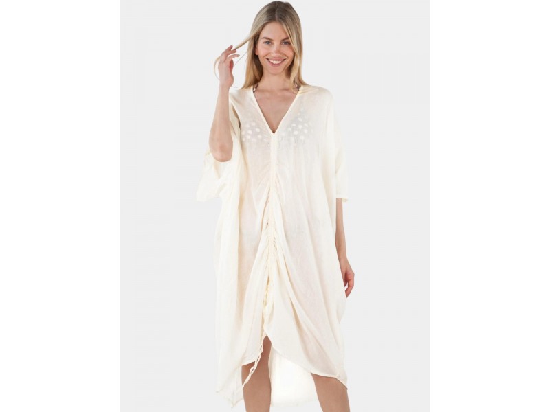 Barts Tavira fehér női strandruha – 100% pamut