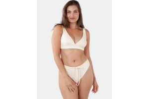 Barts Simoa Cheeky High Waist fehér bikini alsó