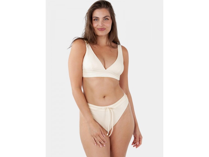 Barts Simoa Cheeky High Waist fehér bikini alsó