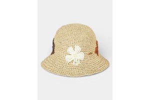 Barts Darshy női homok színű kézzel horgolt kalap