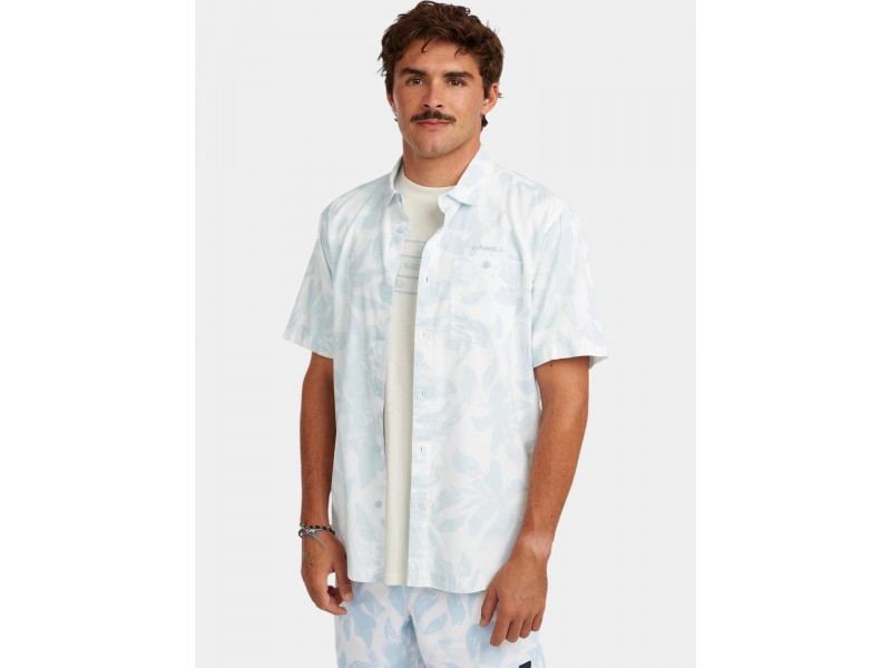 O'Neill férfi rövid ujjú ing – Print, hímzett logó