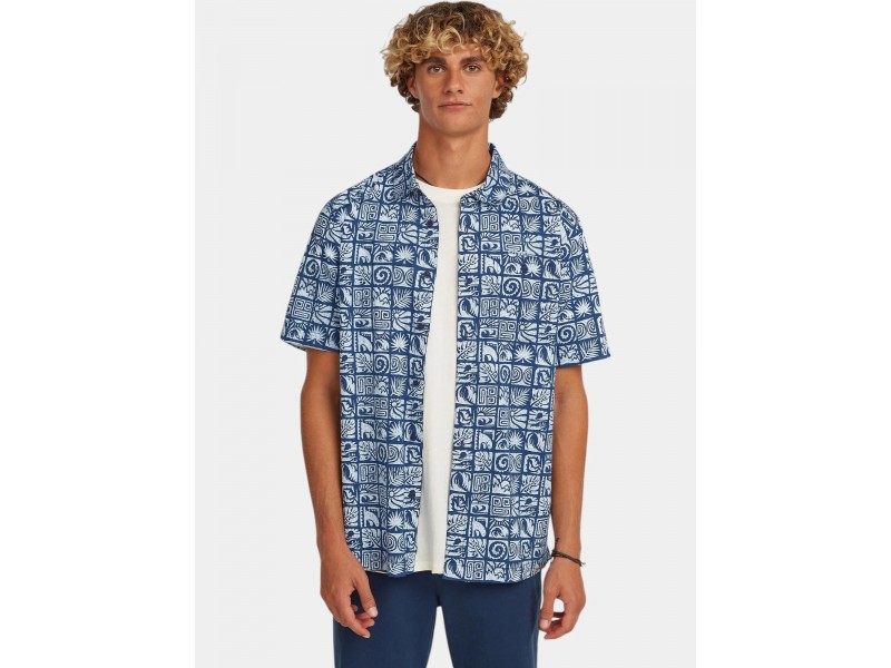 O'Neill férfi Print rövid ujjú ing