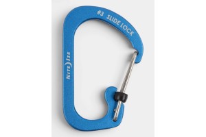 Niteize SlideLock alumínium karabiner #3 D