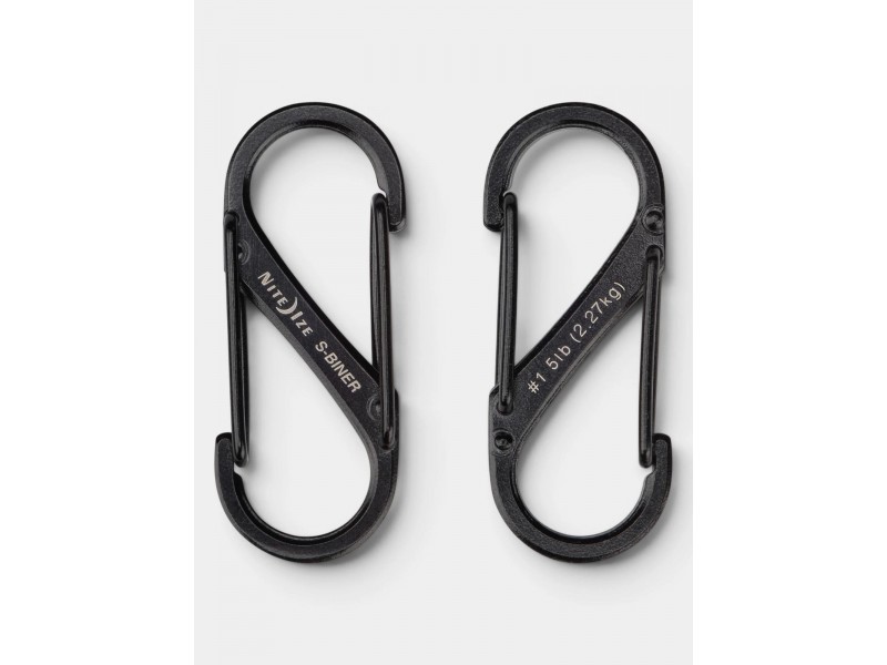 Niteize S-Biner rozsdamentes dupla karabiner #1 – 2 db