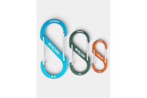 Niteize S-Biner alumínium dupla karabiner - 3 db