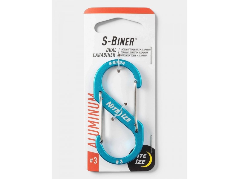 Niteize S-Biner alumínium kettős karabiner #3 D