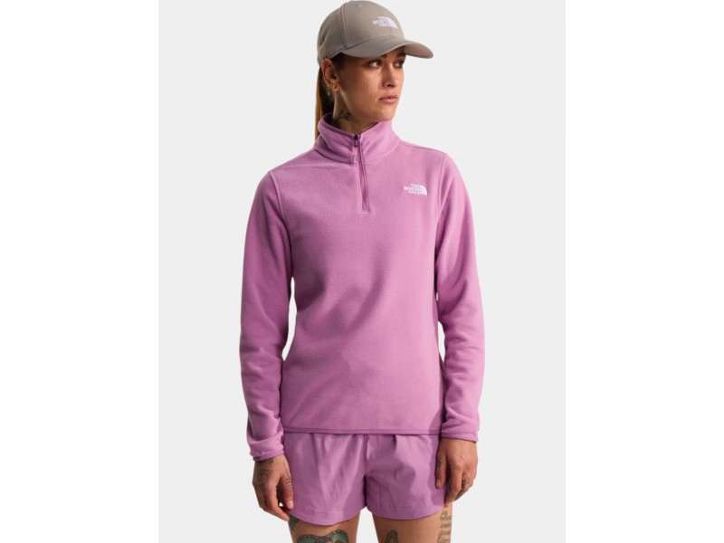 The North Face W Glacier Fleece 1/4 Zip női pulóver