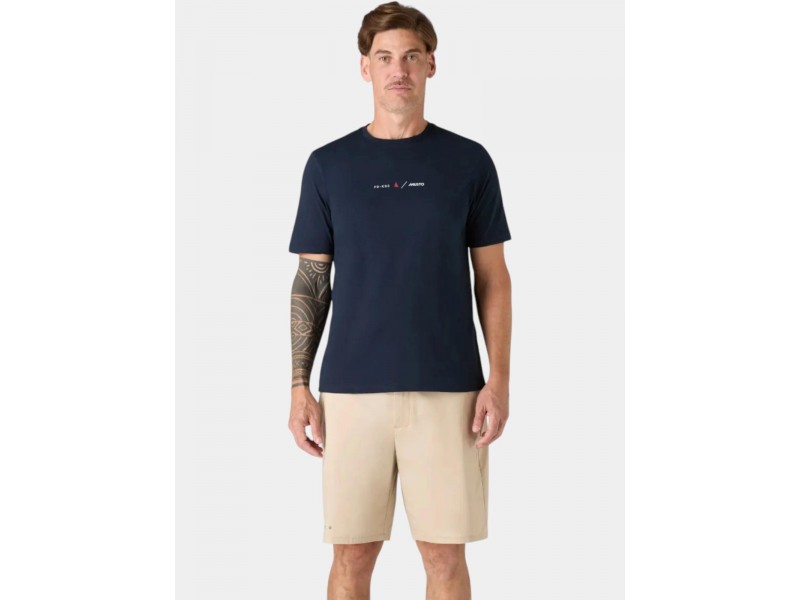 Musto férfi Marine Graphic rövid ujjú póló