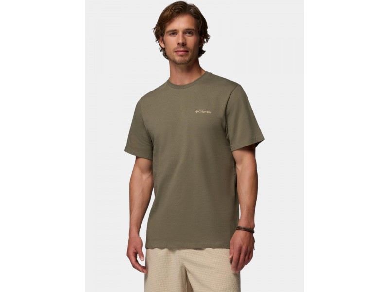 Columbia CSC Logo Back Tee D - férfi póló, organikus pamut