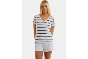 Nautica Hosta női póló — V-nyak, Regular Fit