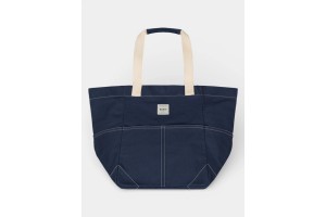 Barts Jondi Bag D - nagy kék pamut shopper 45x67x33