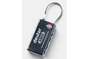 Deuter TSA Cable Lock D – kompakt alumínium számzár