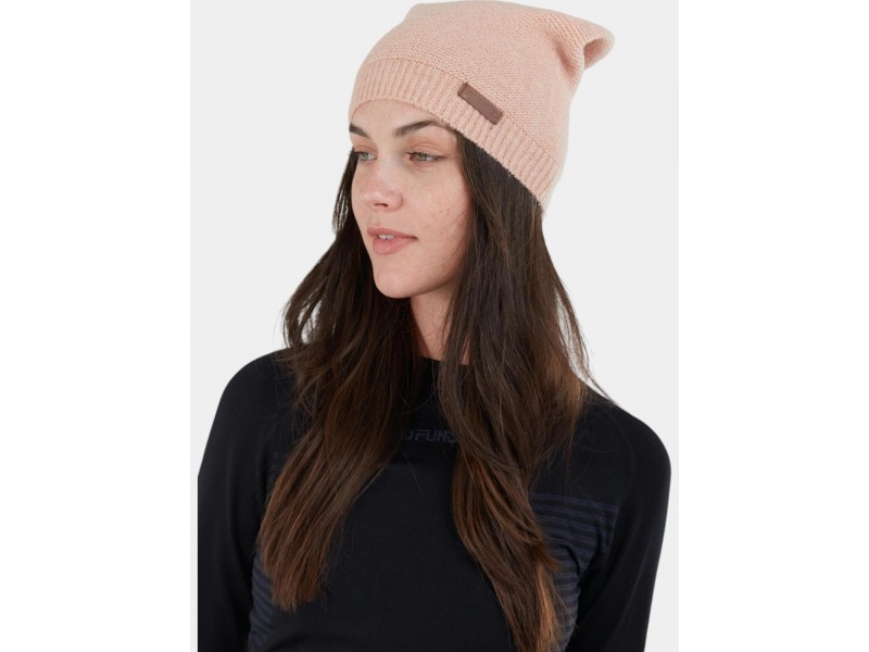 Fundango Nara Beanie női sapka, műbőr részletekkel