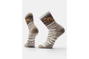 Smartwool Hike Cushion Mid túrazokni – Bear Stripe