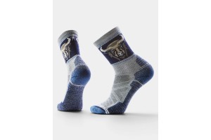 Smartwool Hike Light Cushion Bison túrazokni - merinó