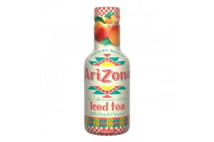 AriZona Fekete tea - Barack 0,45 L (karton 12 db)