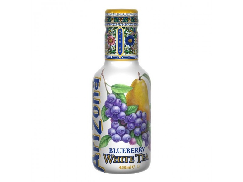 AriZona Fehér tea Áfonya-Körte 0,45 L (12 db/karton)