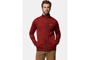 Columbia Essential Hike Grid Fleece férfi polár pulóver