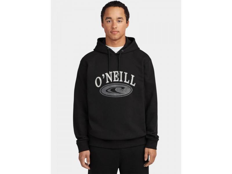 O'Neill Muir férfi fekete kapucnis pulóver
