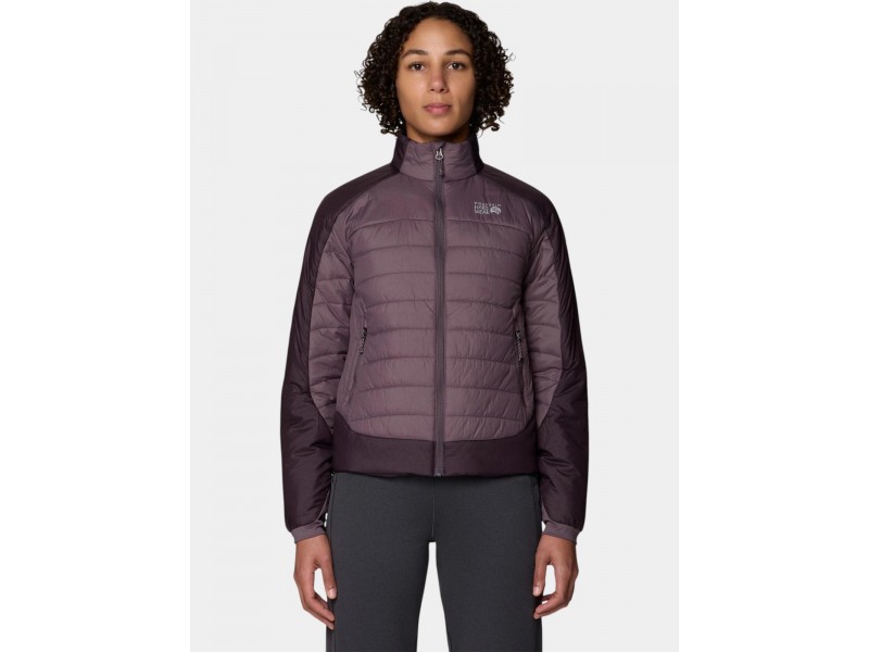 Mountain Hardwear Free Element női steppelt kabát - lila