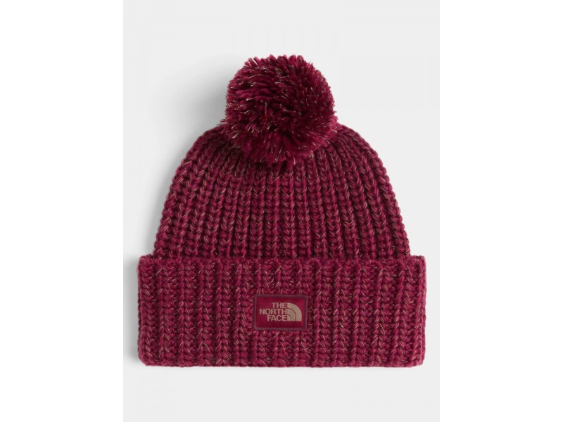 The North Face Cozy Chunky Cabin Beanie - lila sapka