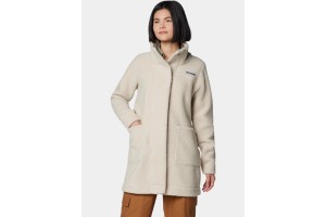 Columbia Panorama Long Jacket női kabát - Nubby Sherpa