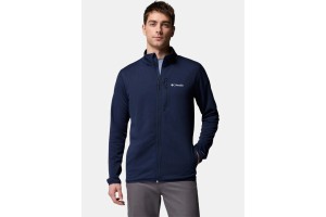 Columbia Essential Hike Grid Fleece férfi polár pulóver