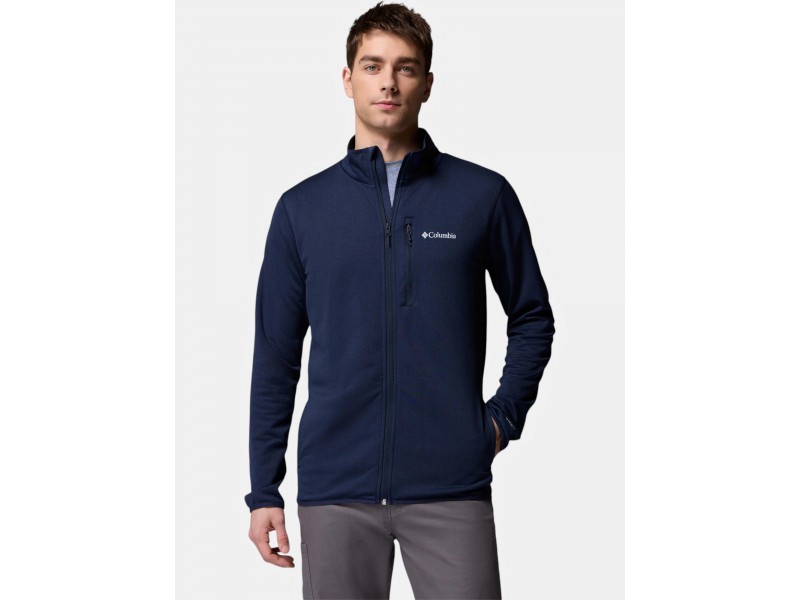 Columbia Essential Hike Grid Fleece férfi polár pulóver