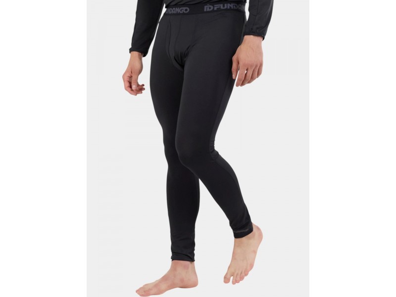 Fundango Nero férfi baselayer nadrág - fekete