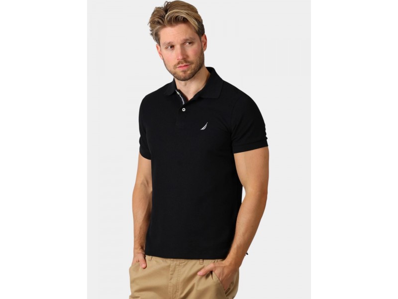 Nautica Cast férfi Slim Fit póló - hímzett logóval