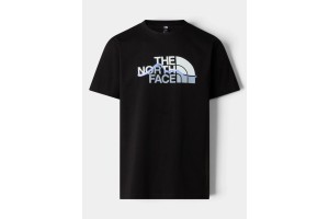 The North Face férfi Mountain Line rövid ujjú póló - 100% pamut