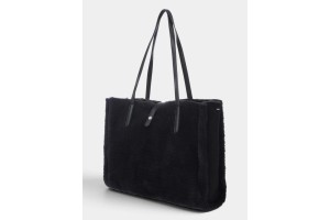 Luhta Oja D fekete női shopper táska