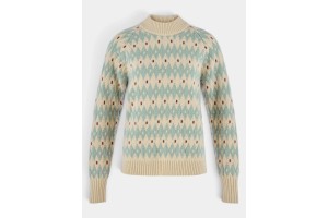 Fjallraven Övik Jacquard Knit W női pulóver