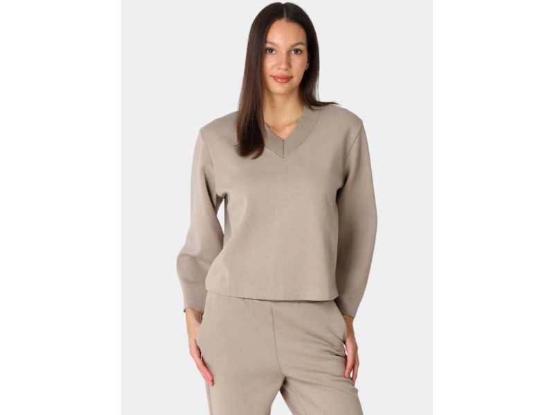 Luhta Hiidis D női pulóver - Relaxed Fit, V-nyak